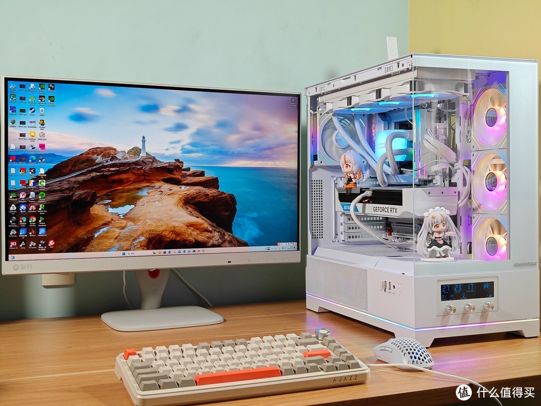 当电脑主板也有AI功能会发生什么?用技嘉Z890冰雕全白主板装机记